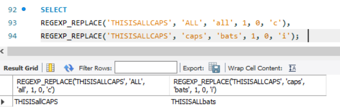 MySQL Regexp replace Function